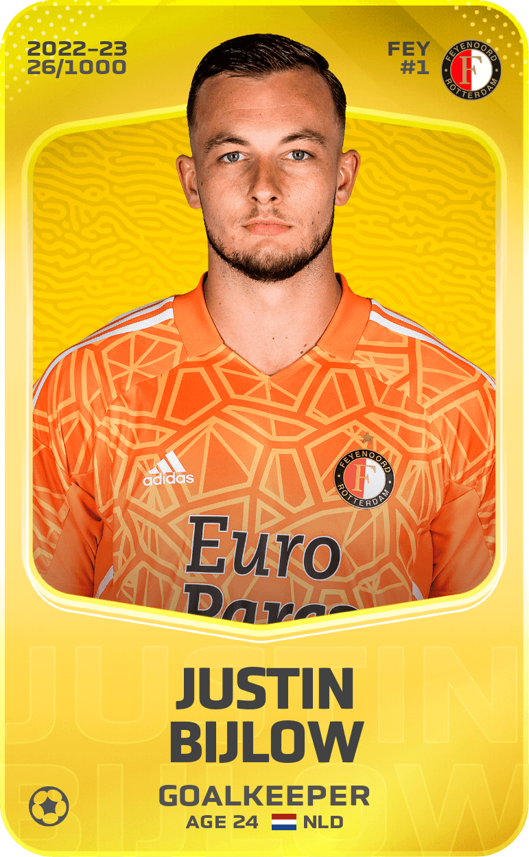 Justin Bijlow 2022-23 • Limited 26/1000
