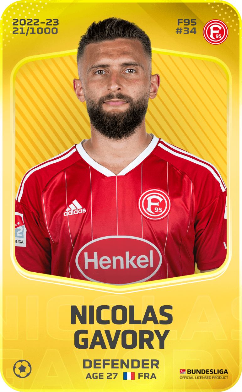 Nicolas Gavory 2022-23 • Limited 21/1000