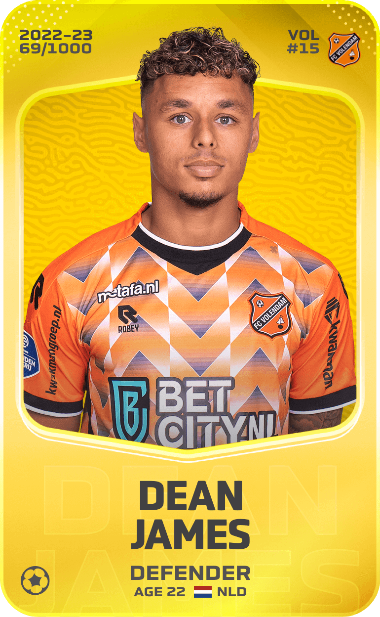 Dean James 2022-23 • Limited 69/1000
