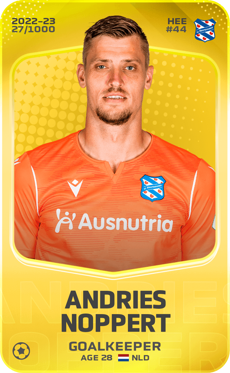 Andries Noppert 2022-23 • Limited 27/1000