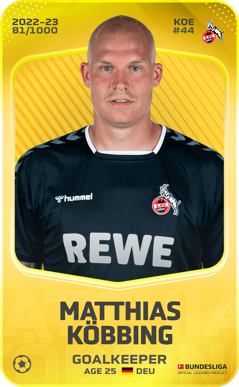Matthias Köbbing 2022-23 • Limited 81/1000
