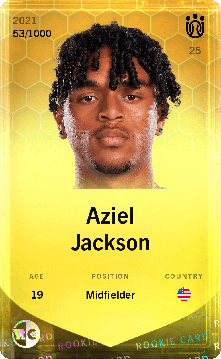 Aziel Jackson 2021-22 • Limited 53/1000