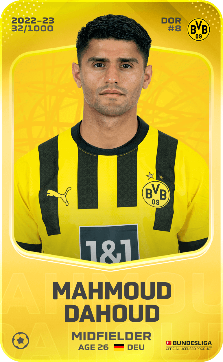 Mahmoud Dahoud 2022-23 • Limited 32/1000