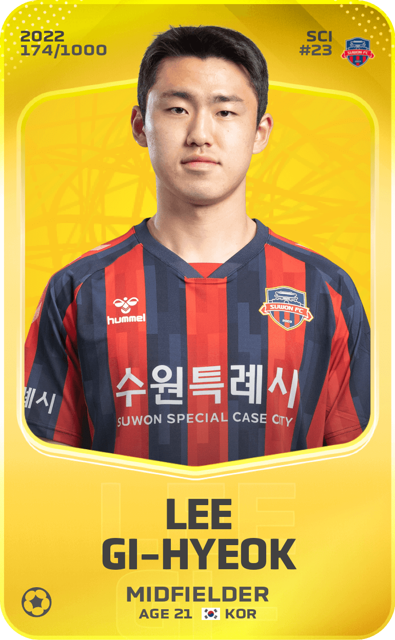 Lee Gi-Hyeok 2022-23 • Limited 174/1000