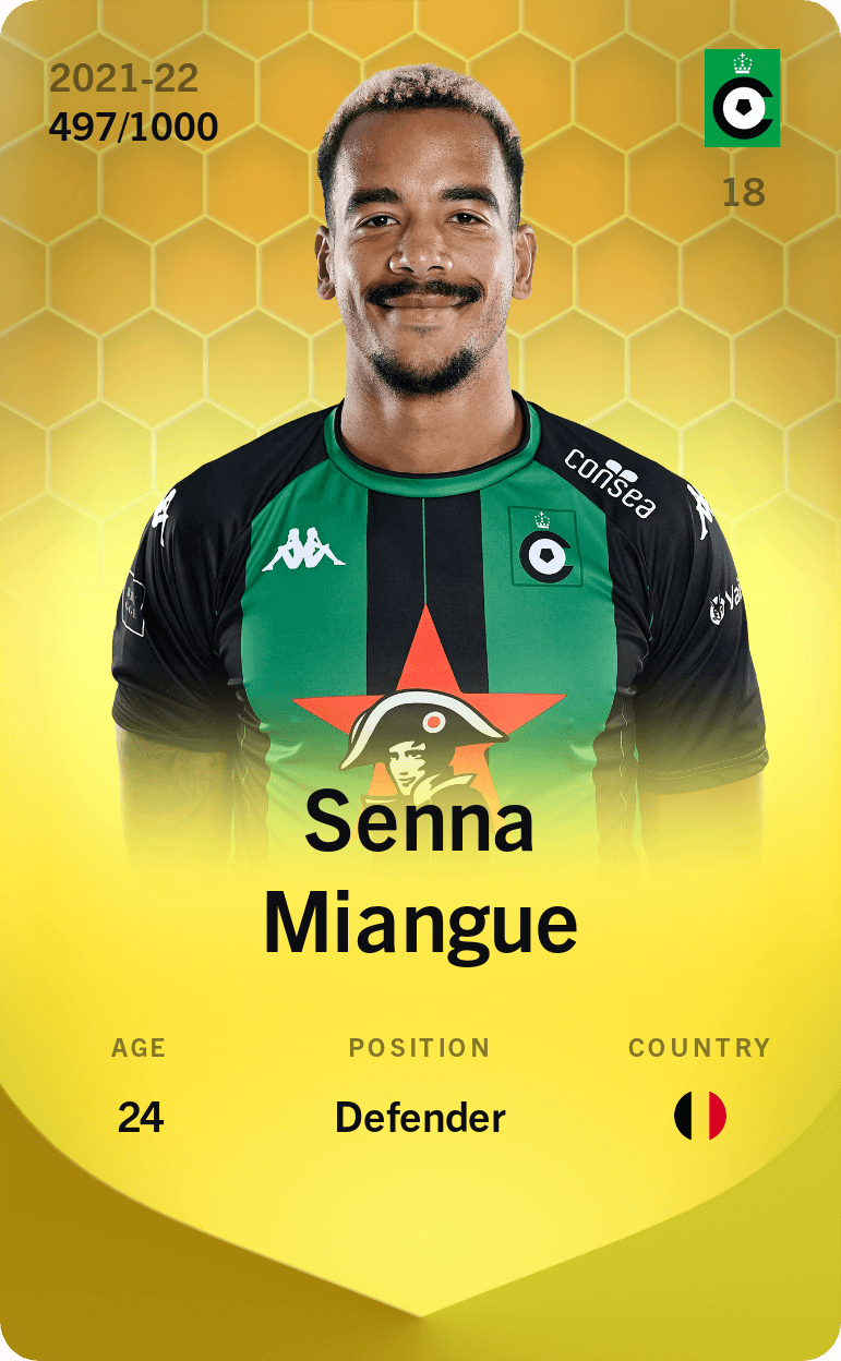 Senna Miangue 2021-22 • Limited 497/1000