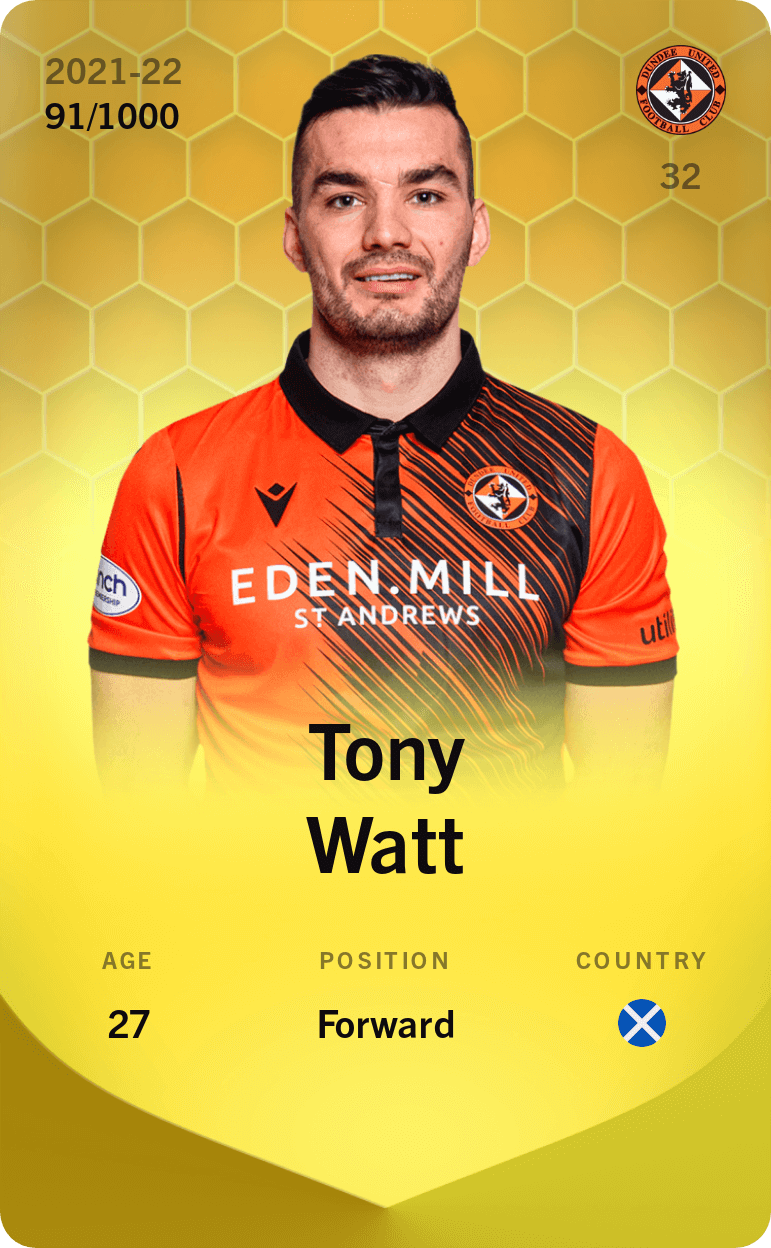 Tony Watt 2021-22 • Limited 91/1000
