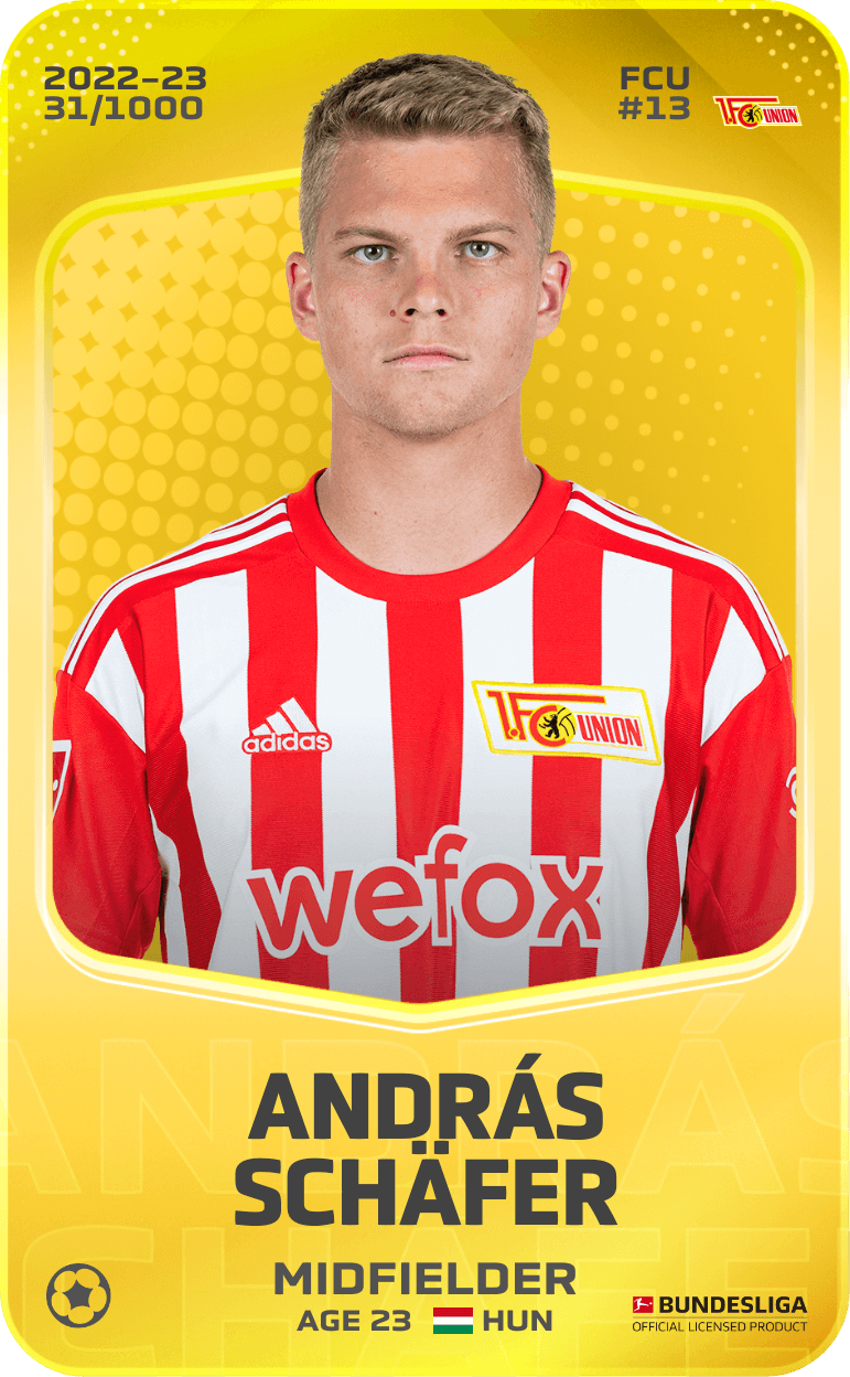 András Schäfer 2022-23 • Limited 31/1000