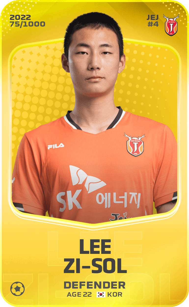 Lee Zi-Sol 2022-23 • Limited 75/1000