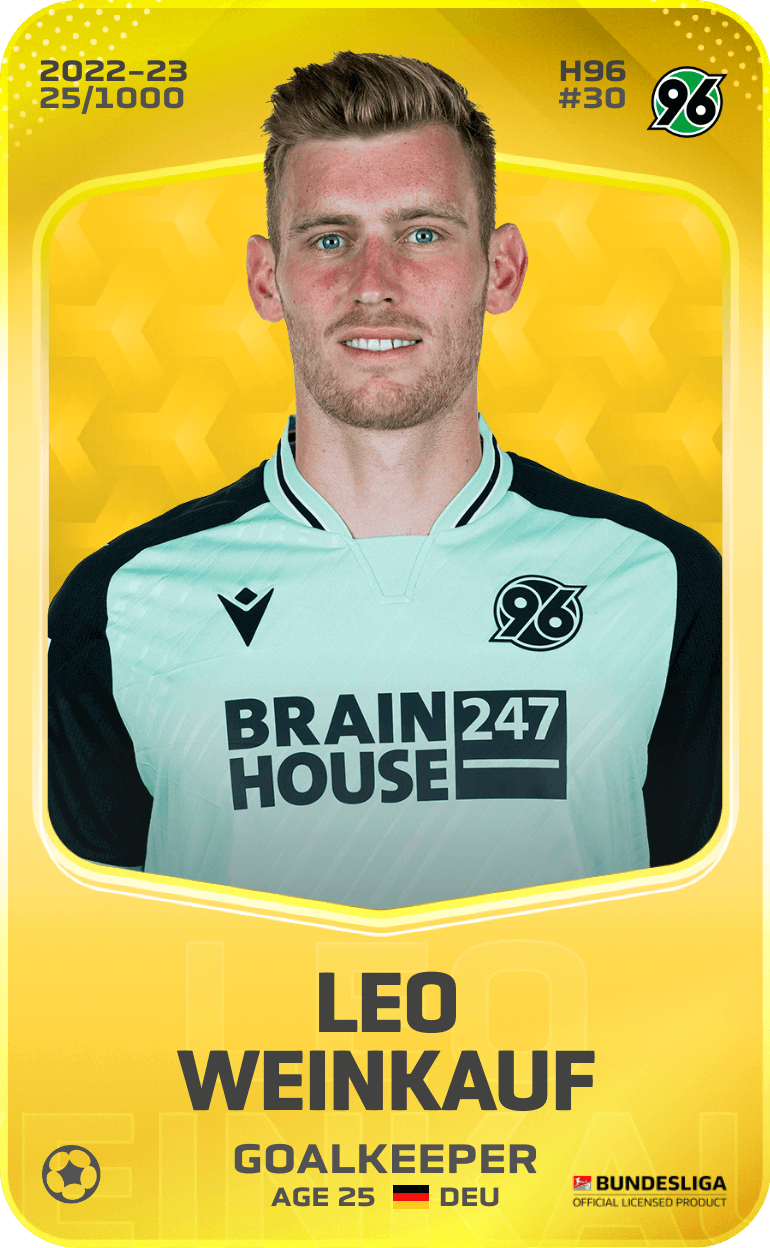 Leo Weinkauf 2022-23 • Limited 25/1000