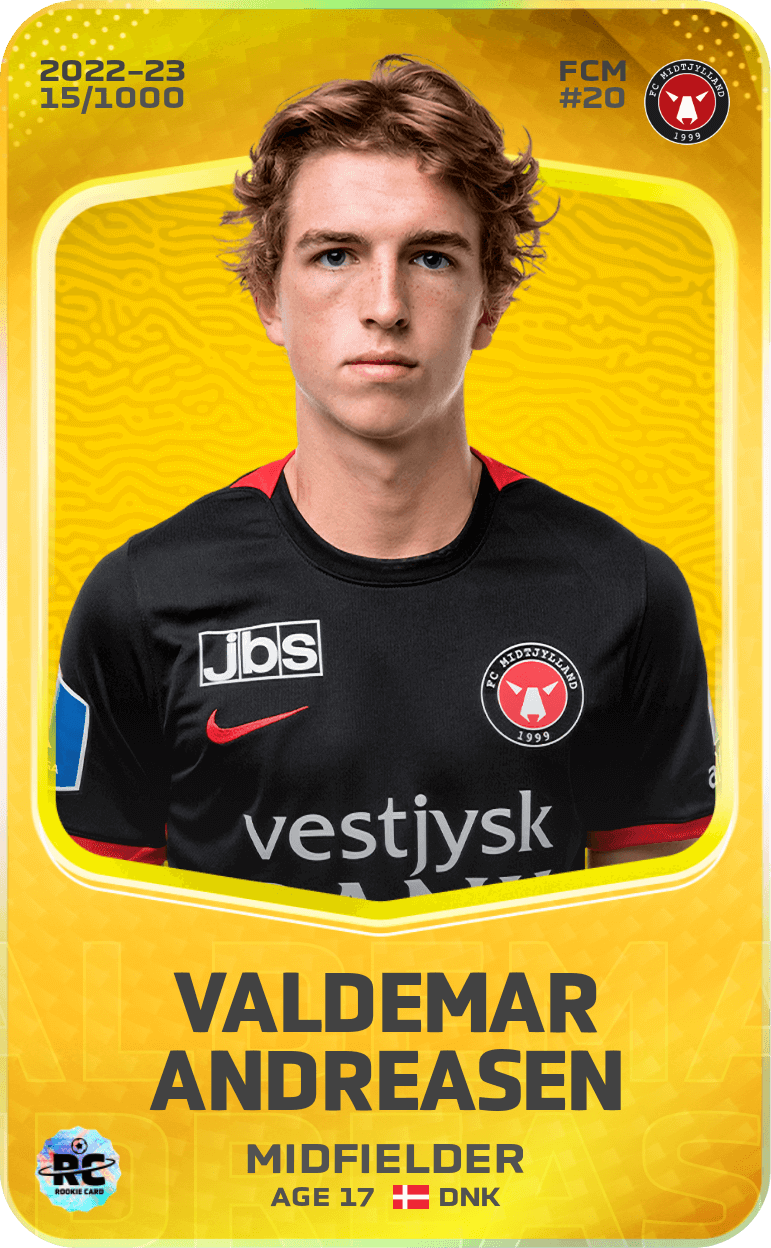 Valdemar Andreasen 2022-23 • Limited 15/1000