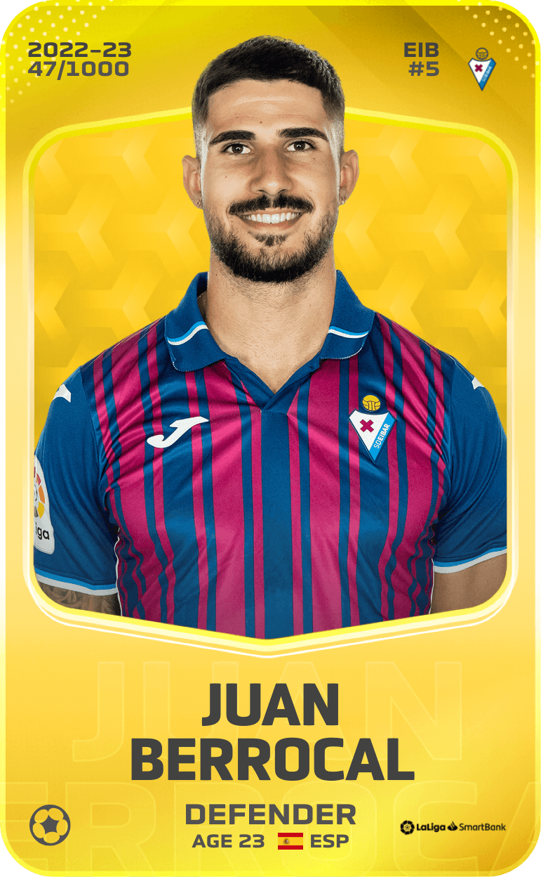 Juan Berrocal 2022-23 • Limited 47/1000