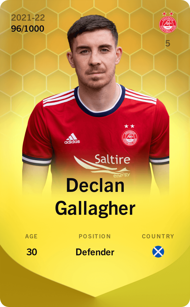 Declan Gallagher 2021-22 • Limited 96/1000