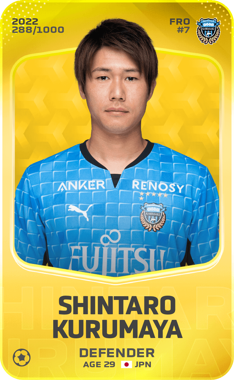 Shintaro Kurumaya 2022-23 • Limited 288/1000
