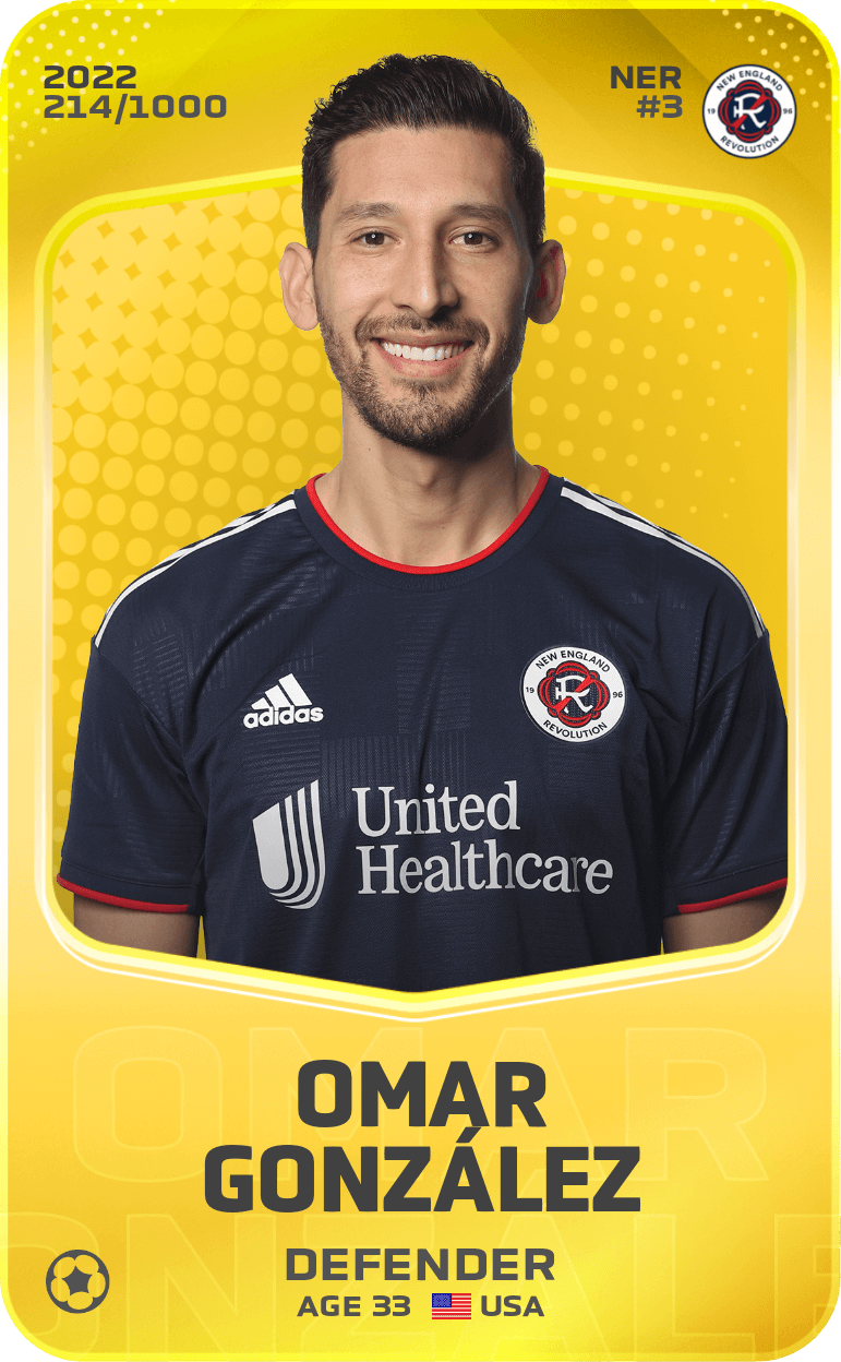 Omar González 2022-23 • Limited 214/1000