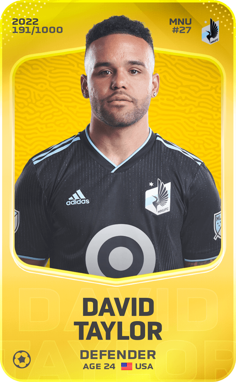 David Taylor 2022-23 • Limited 191/1000