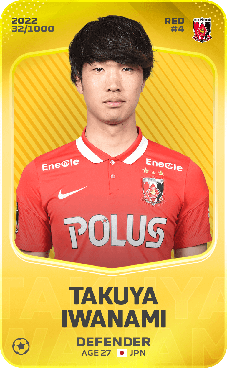Takuya Iwanami 2022-23 • Limited 32/1000