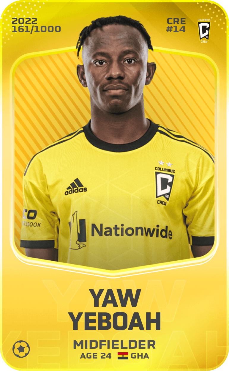 Yaw Yeboah 2022-23 • Limited 161/1000