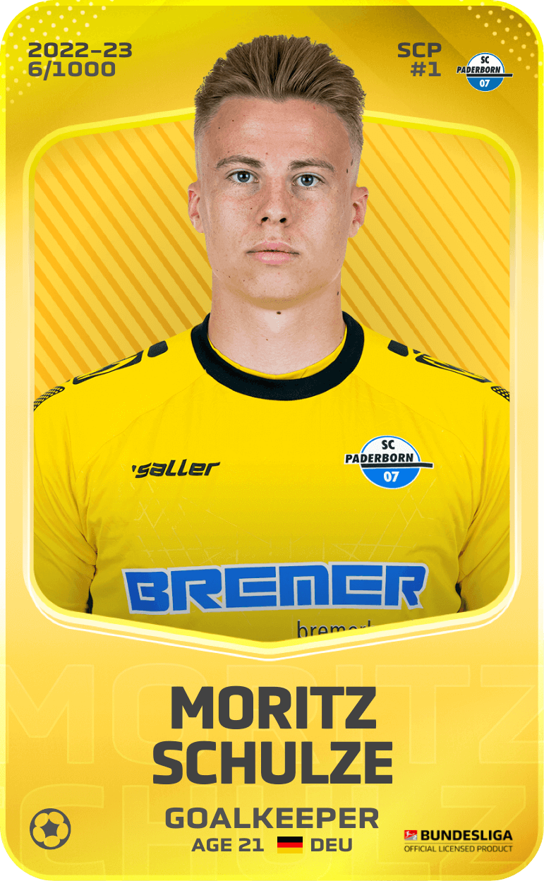 Moritz Schulze 2022-23 • Limited 6/1000