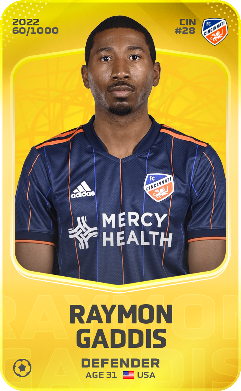 Sorare - Sorare Official - Raymon Gaddis 2022-23 • Limited 60/1000 - NFT # 13988353966842032354875358412503451643887331109931008838627247527697775468223