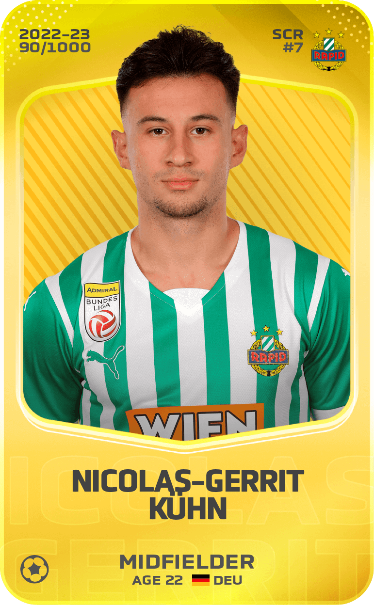 Nicolas-Gerrit Kühn 2022-23 • Limited 90/1000