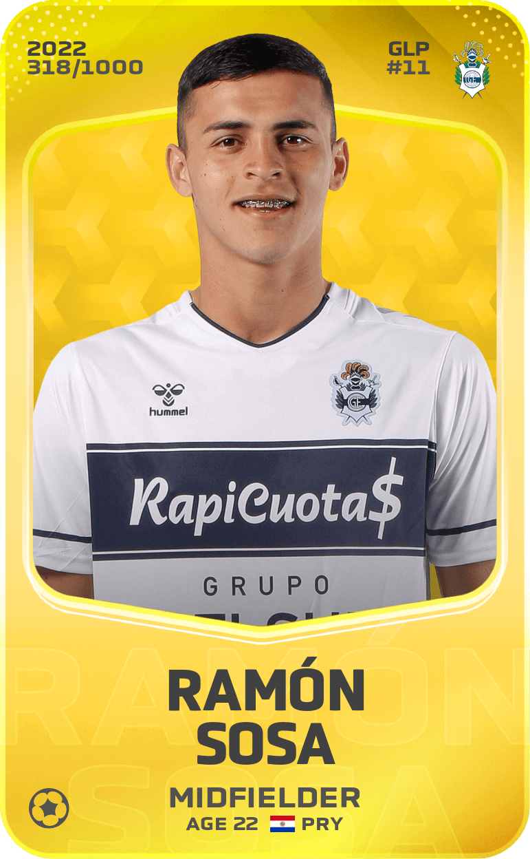 Ramón Sosa 2022-23 • Limited 318/1000