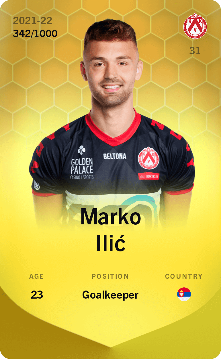 Marko Ilić 2021-22 • Limited 342/1000