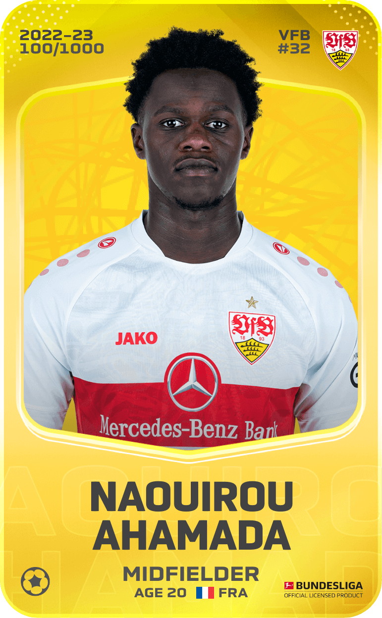 Naouirou Ahamada 2022-23 • Limited 100/1000