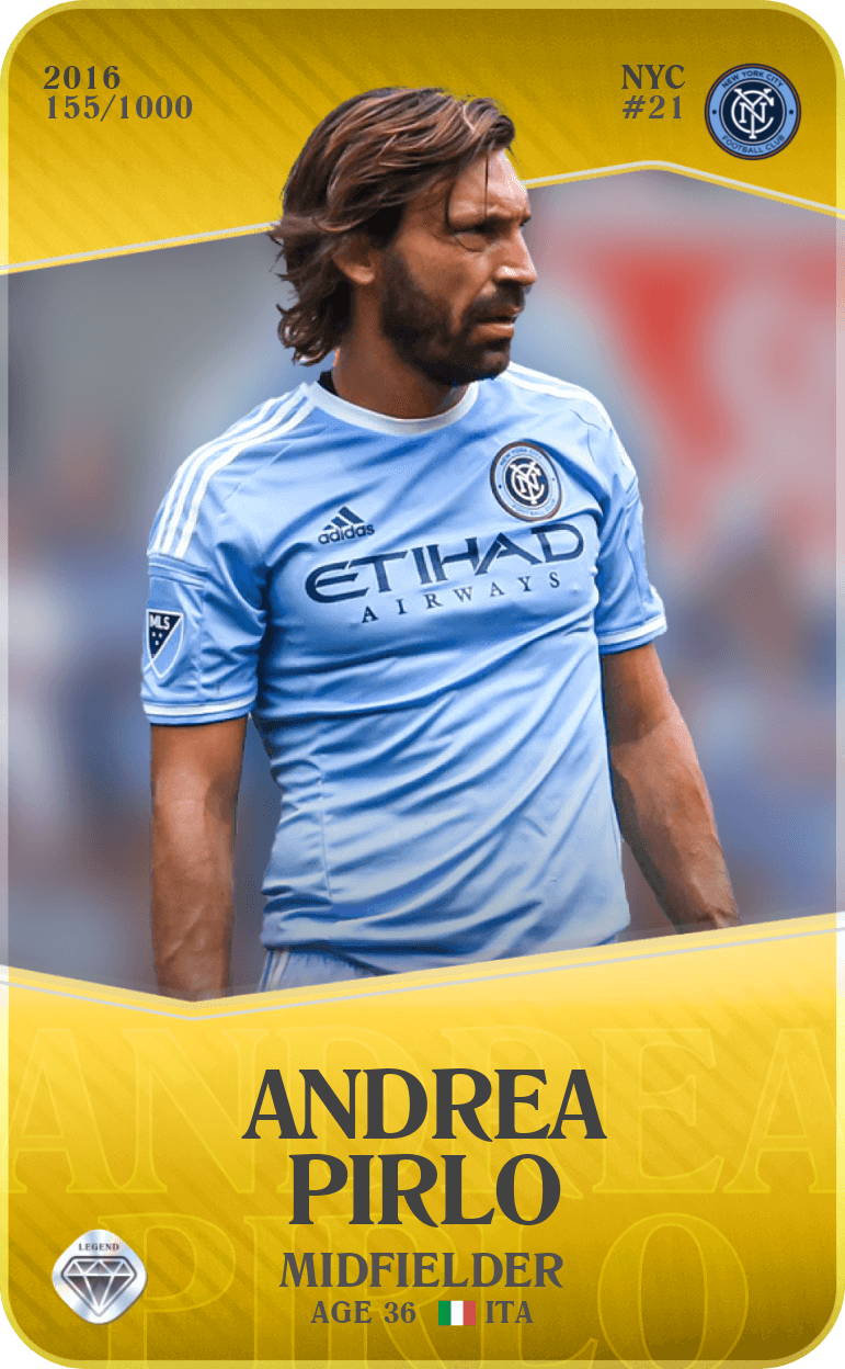 Andrea Pirlo 2016-17 • Limited 155/1000