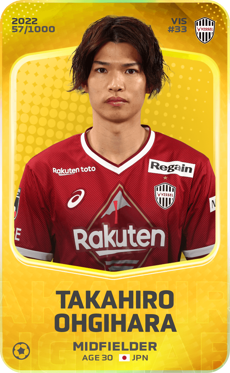 Takahiro Ohgihara 2022-23 • Limited 57/1000