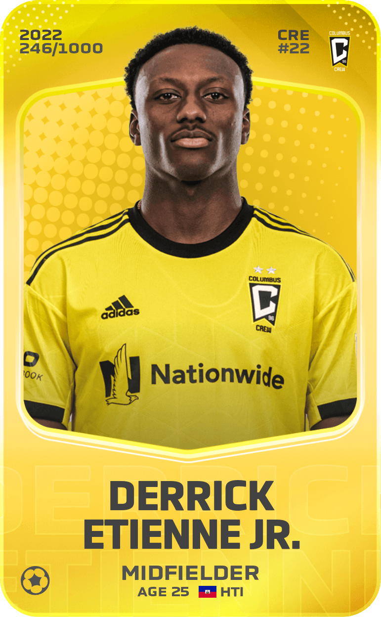 Derrick Etienne Jr. 2022-23 • Limited 246/1000