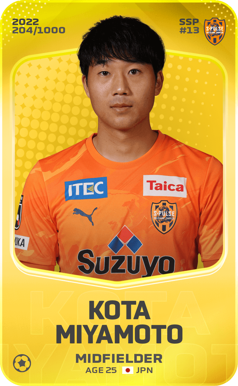 Kota Miyamoto 2022-23 • Limited 204/1000