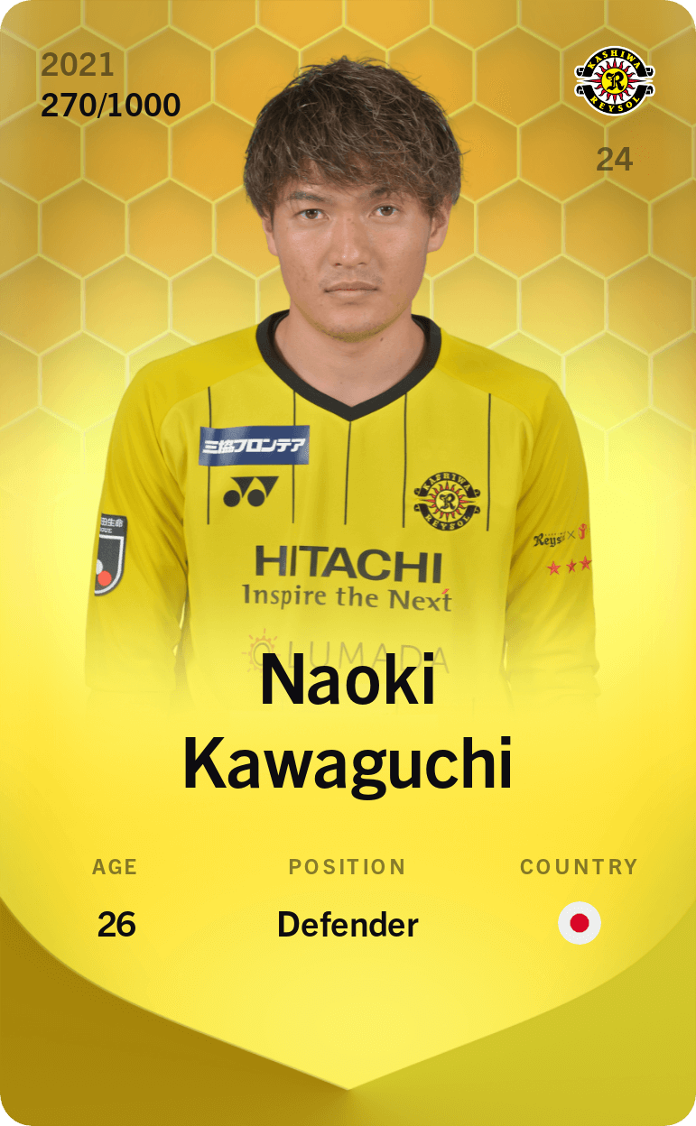 Naoki Kawaguchi 2021-22 • Limited 270/1000