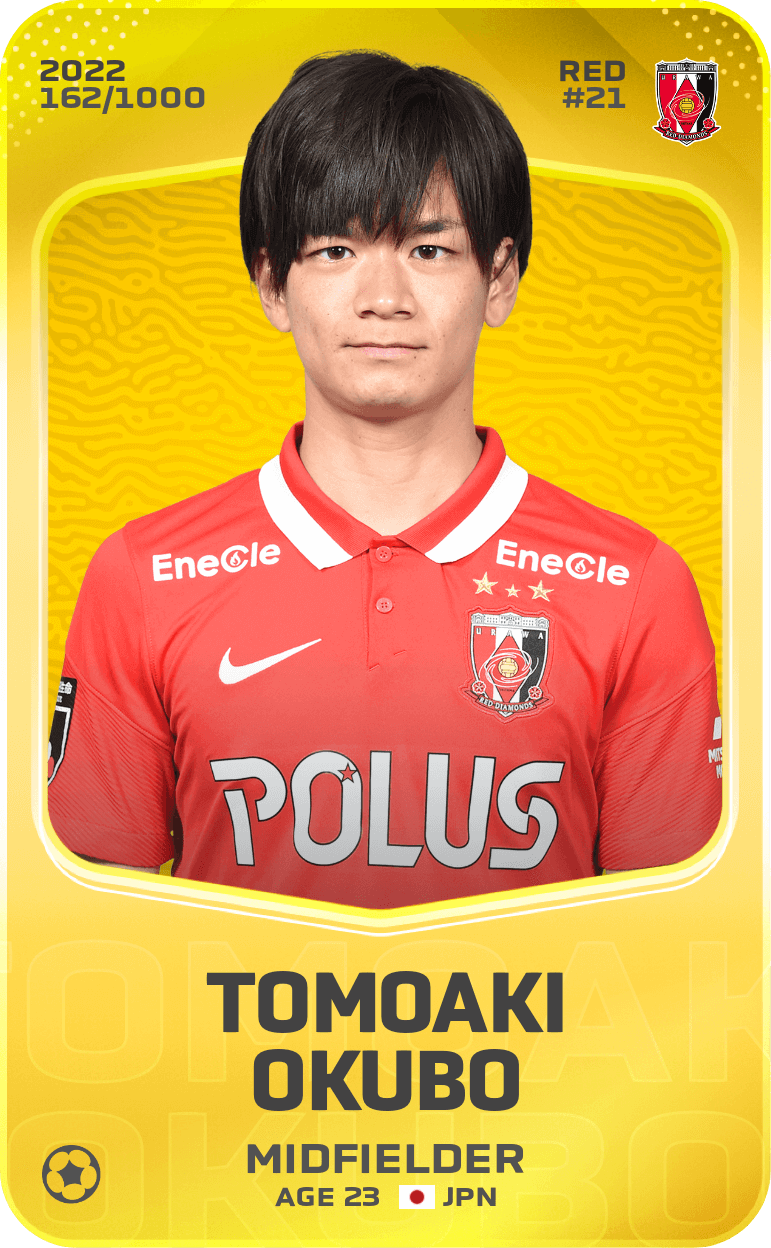 Tomoaki Okubo 2022-23 • Limited 162/1000