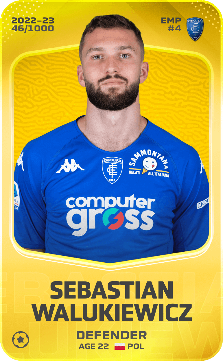 Sebastian Walukiewicz 2022-23 • Limited 46/1000
