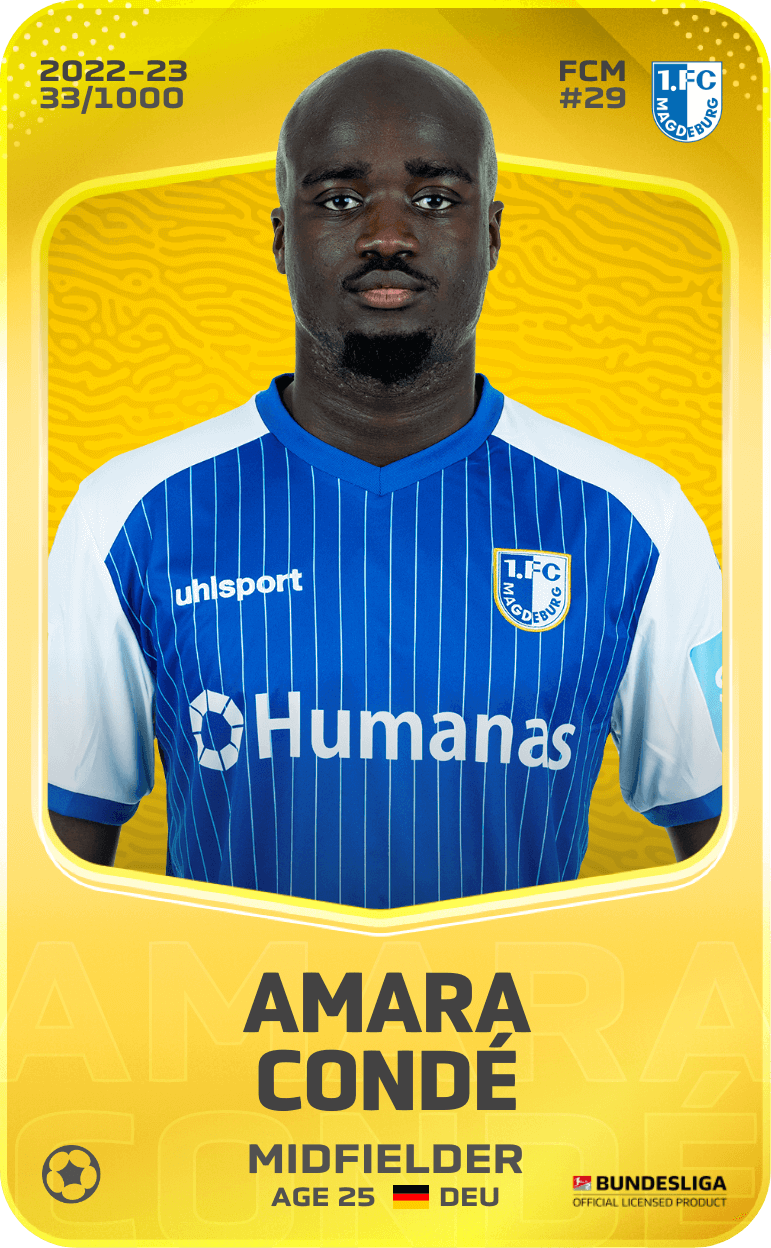 Amara Condé 2022-23 • Limited 33/1000