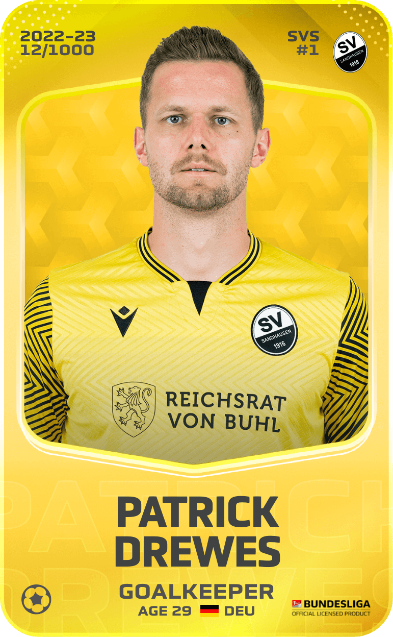 Patrick Drewes 2022-23 • Limited 12/1000
