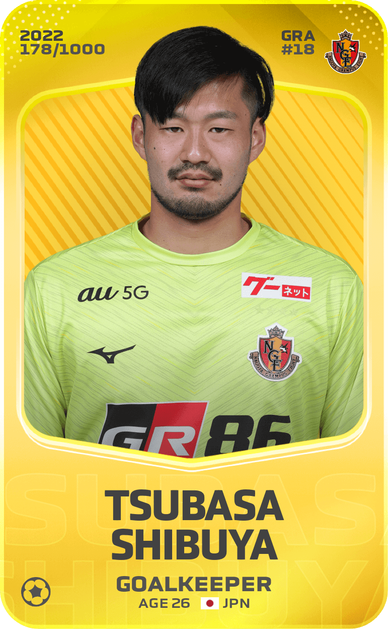 Tsubasa Shibuya 2022-23 • Limited 178/1000