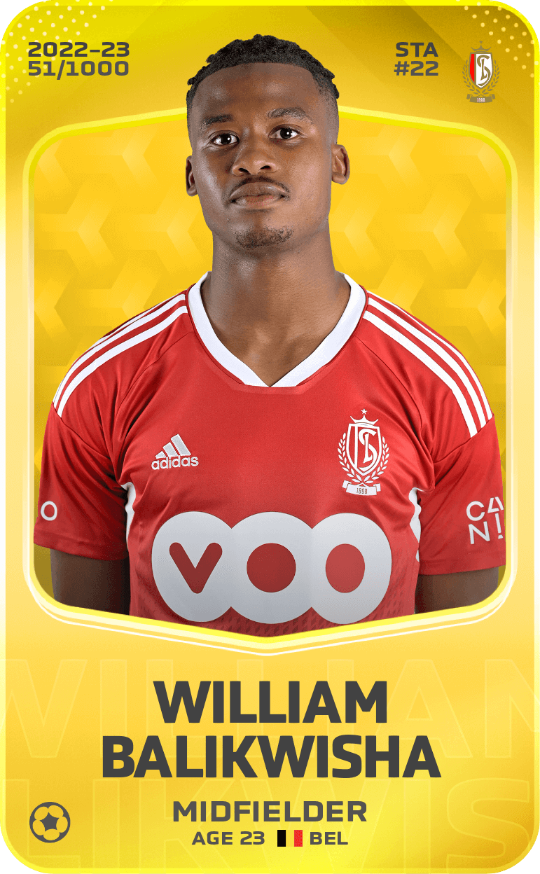 William Balikwisha 2022-23 • Limited 51/1000