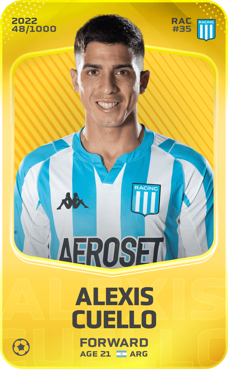 Alexis Cuello 2022-23 • Limited 48/1000