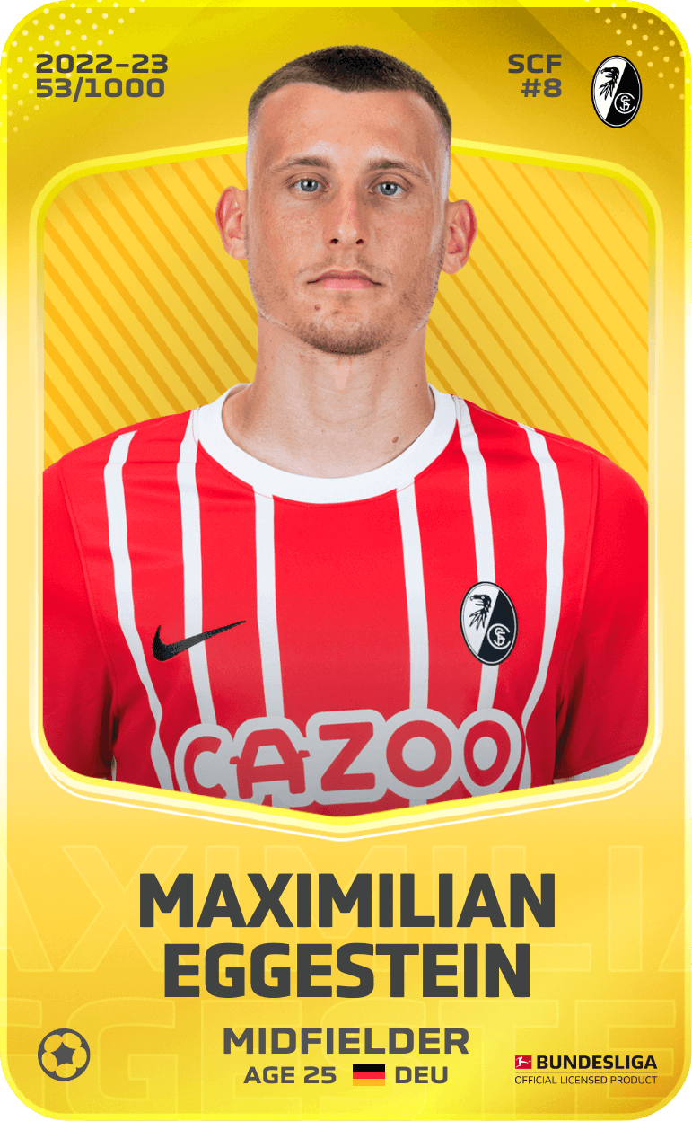 Maximilian Eggestein 2022-23 • Limited 53/1000