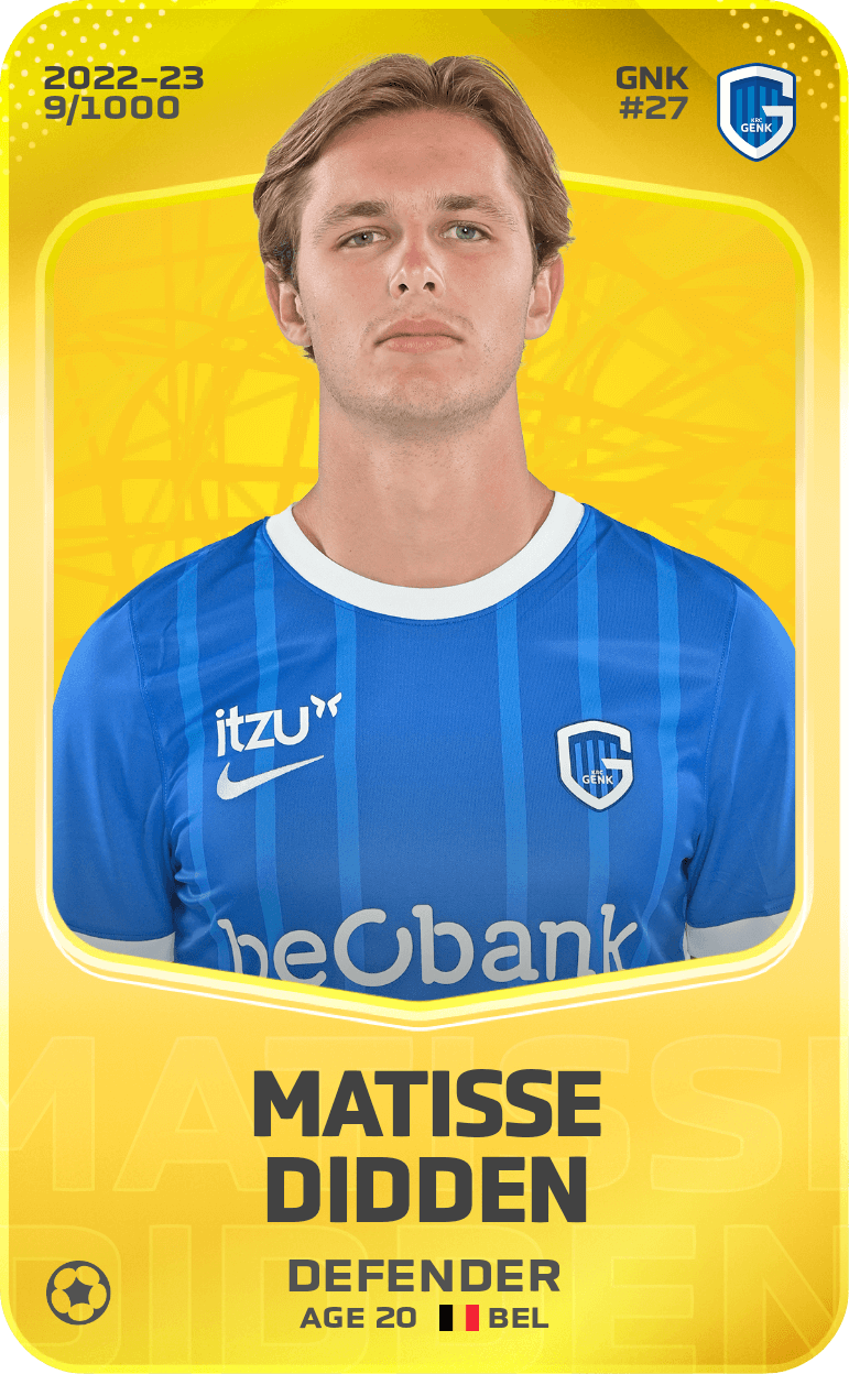 Matisse Didden 2022-23 • Limited 9/1000