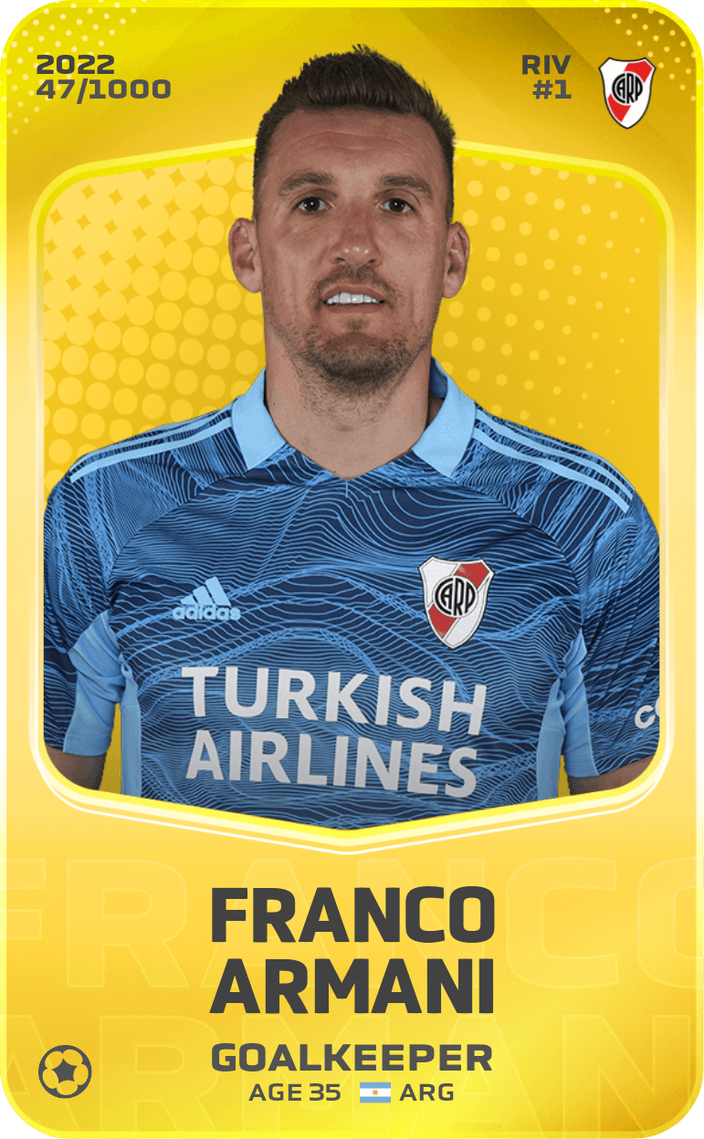 Franco Armani 2022-23 • Limited 47/1000