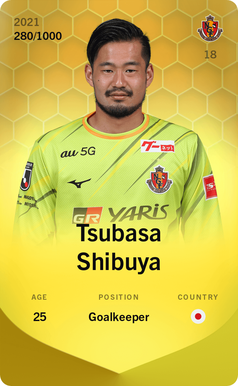 Tsubasa Shibuya 2021-22 • Limited 280/1000