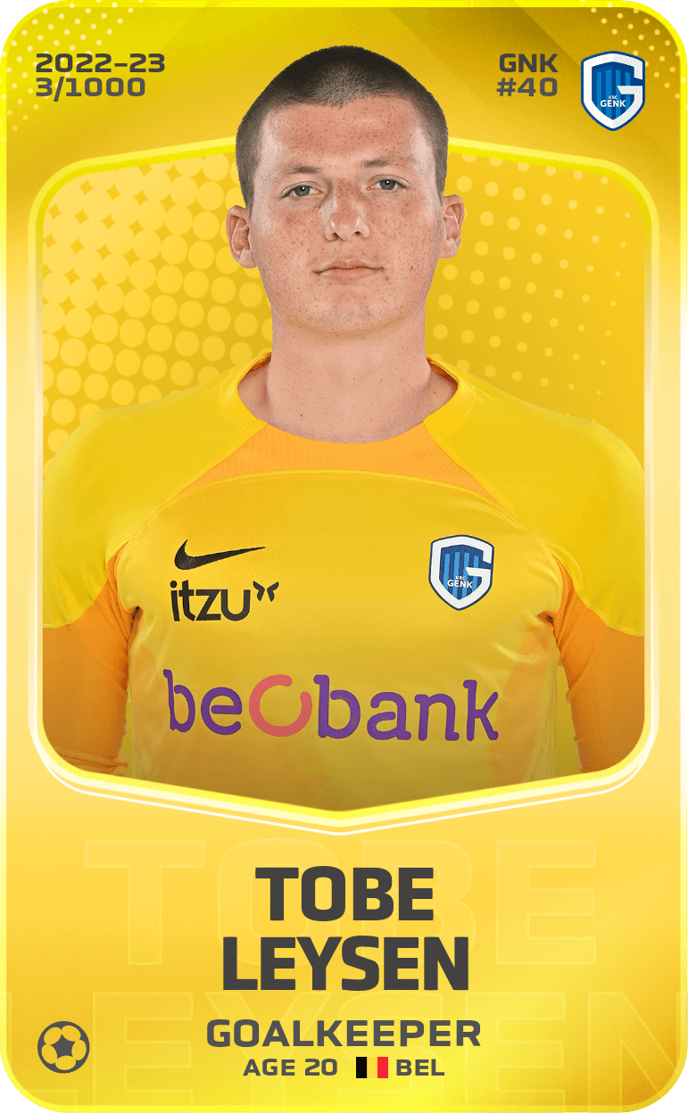 Tobe Leysen 2022-23 • Limited 3/1000