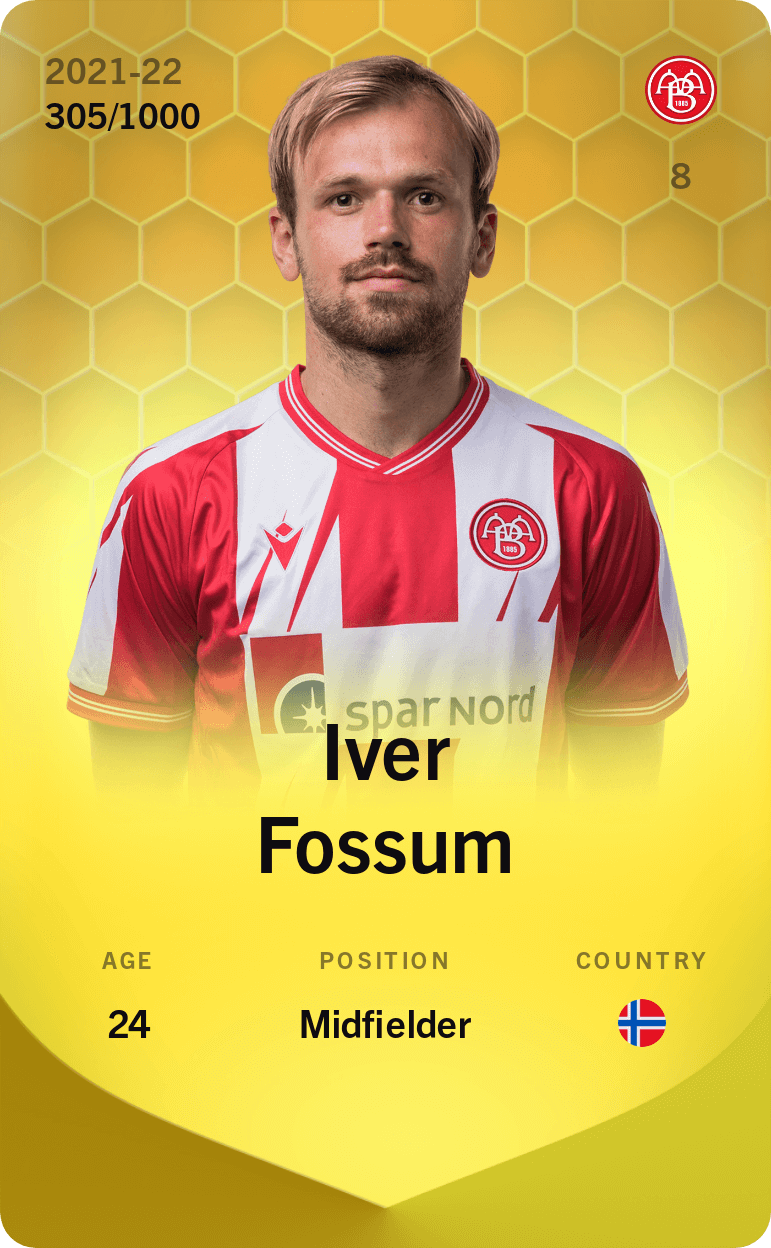 Iver Fossum 2021-22 • Limited 305/1000