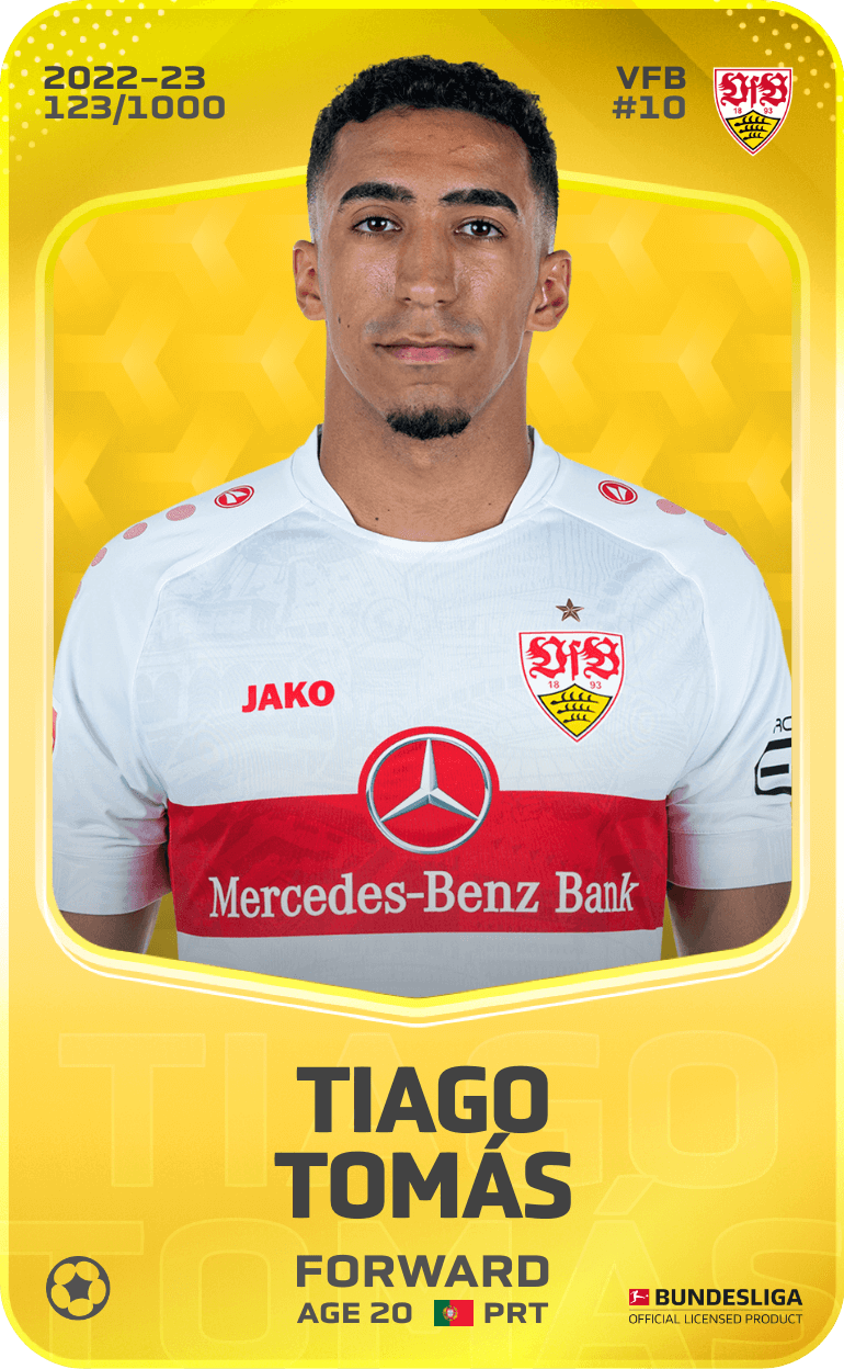 Tiago Tomás 2022-23 • Limited 123/1000