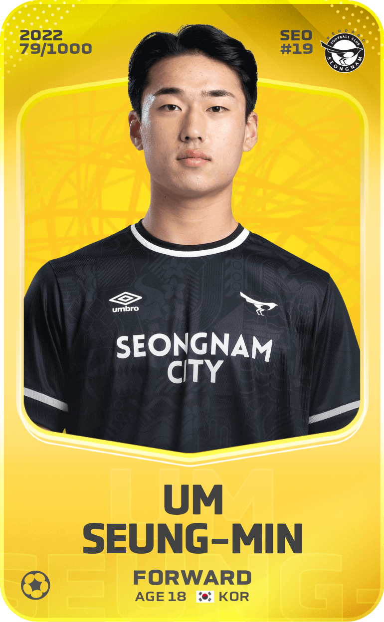Um Seung-Min 2022-23 • Limited 79/1000