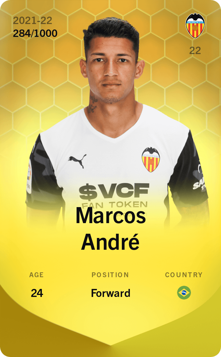 Marcos André 2021-22 • Limited 284/1000
