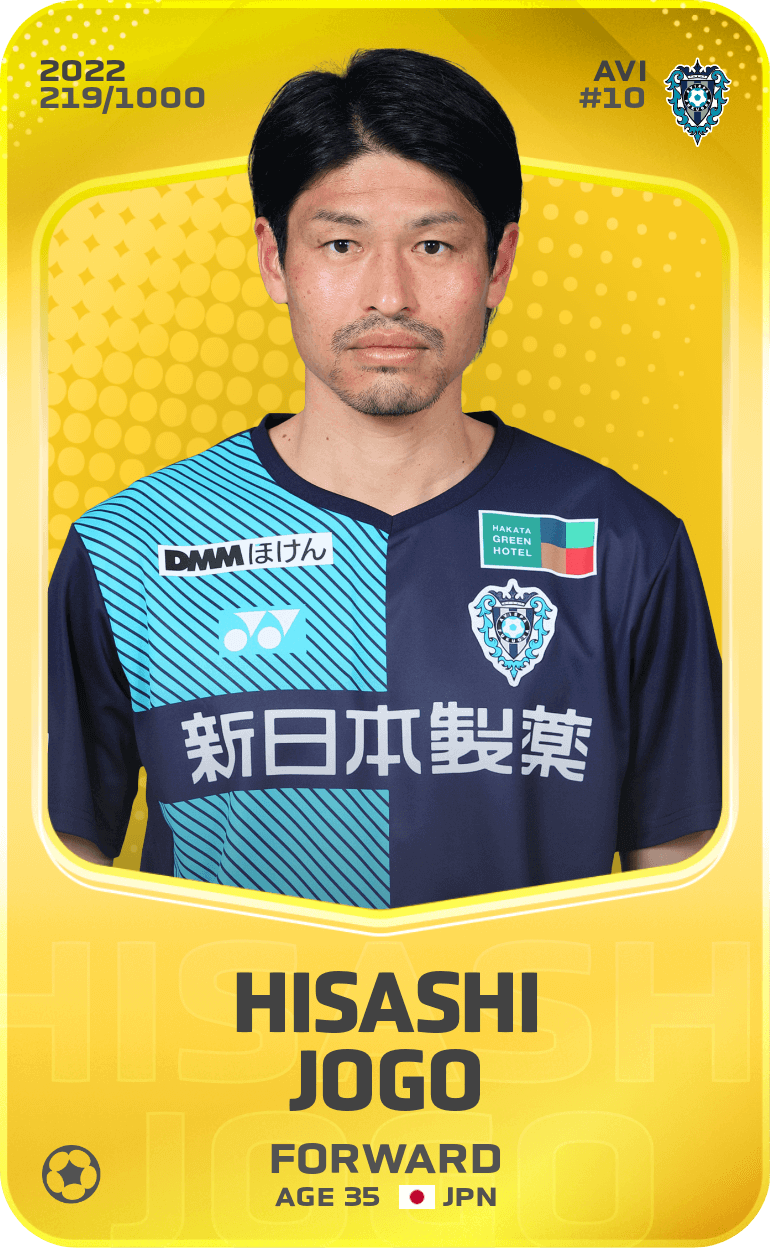 Hisashi Jogo 2022-23 • Limited 219/1000