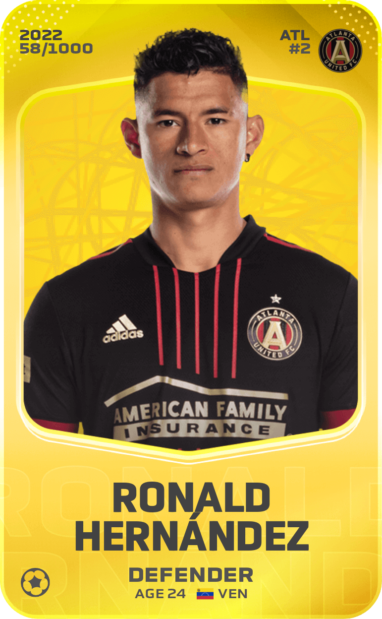 Ronald Hernández 2022-23 • Limited 58/1000